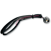 Lucifer Lights — 12V, 7/8" dia., 1/2" H, red