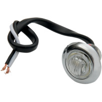 LED Mini Marker Light — 1-1/8" bezel, amber