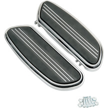 Sweeper Floorboards — Driver, Chrome, Pair