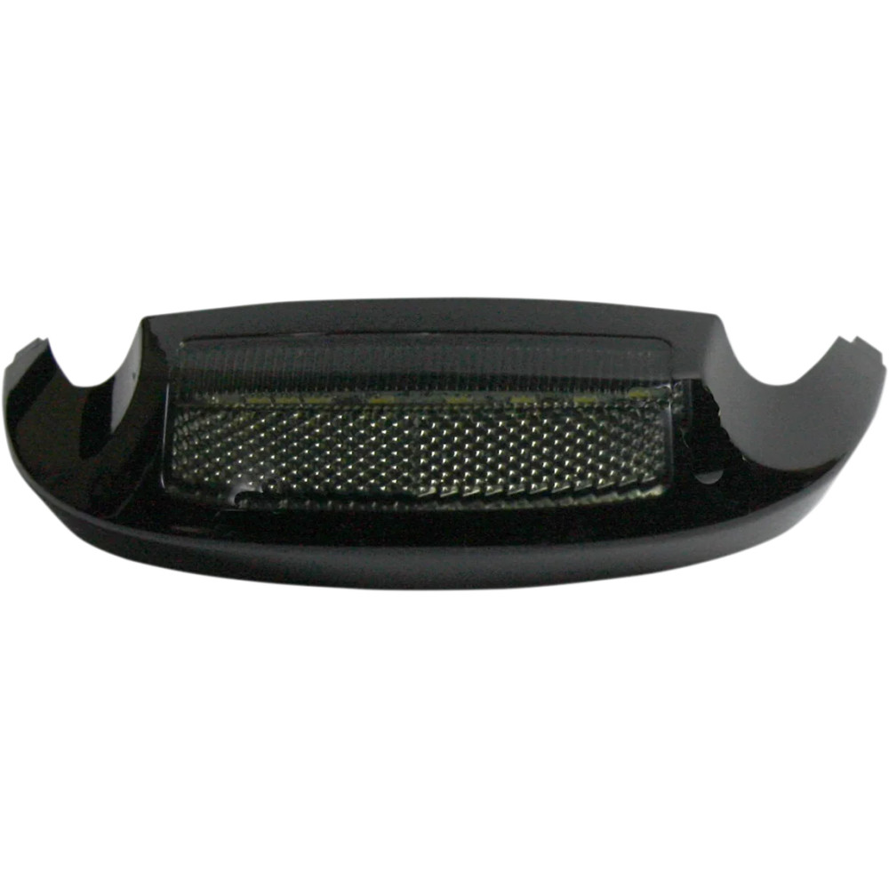 Front LED Fender Tip — Amber, Gloss Black