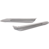 Tour-Pak® Acentos de iluminación — carcasa cromada, lente transparente, montaje adhesivo