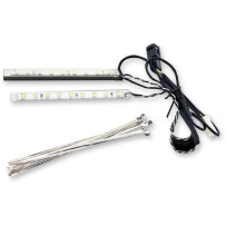 Batwing Vent Insert LED Light Kit — White LED, fits vent inserts 2350-0356/2350-0357