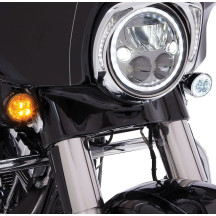 Fang® Insertos para intermitentes — para bombilla 1157, carcasa cromada, par