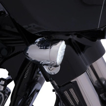 Fang® Insertos para intermitentes — para bombilla 1157, carcasa cromada, par