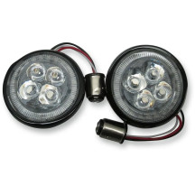Fang® Insertos de luz de señal — LED, rojo, trasero, par