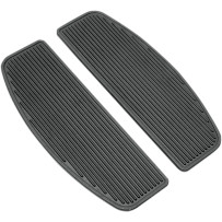 Replacement Rubber Pads For Floorboards — Floorboard, Driver, Black