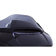 Embellecedor de ventilación iluminado LED para carenado — 30 LEDs, blanco