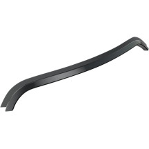 Center Windshield Trim — Black