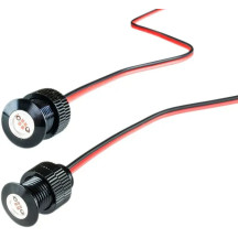 Lightning BoltZ Red LEDs — 15 mm, running/turn/brake, flush mount