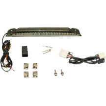 Dual-Intensity Luggage Rack LED Light Bar — Harley-Davidson®, black, smoked lens