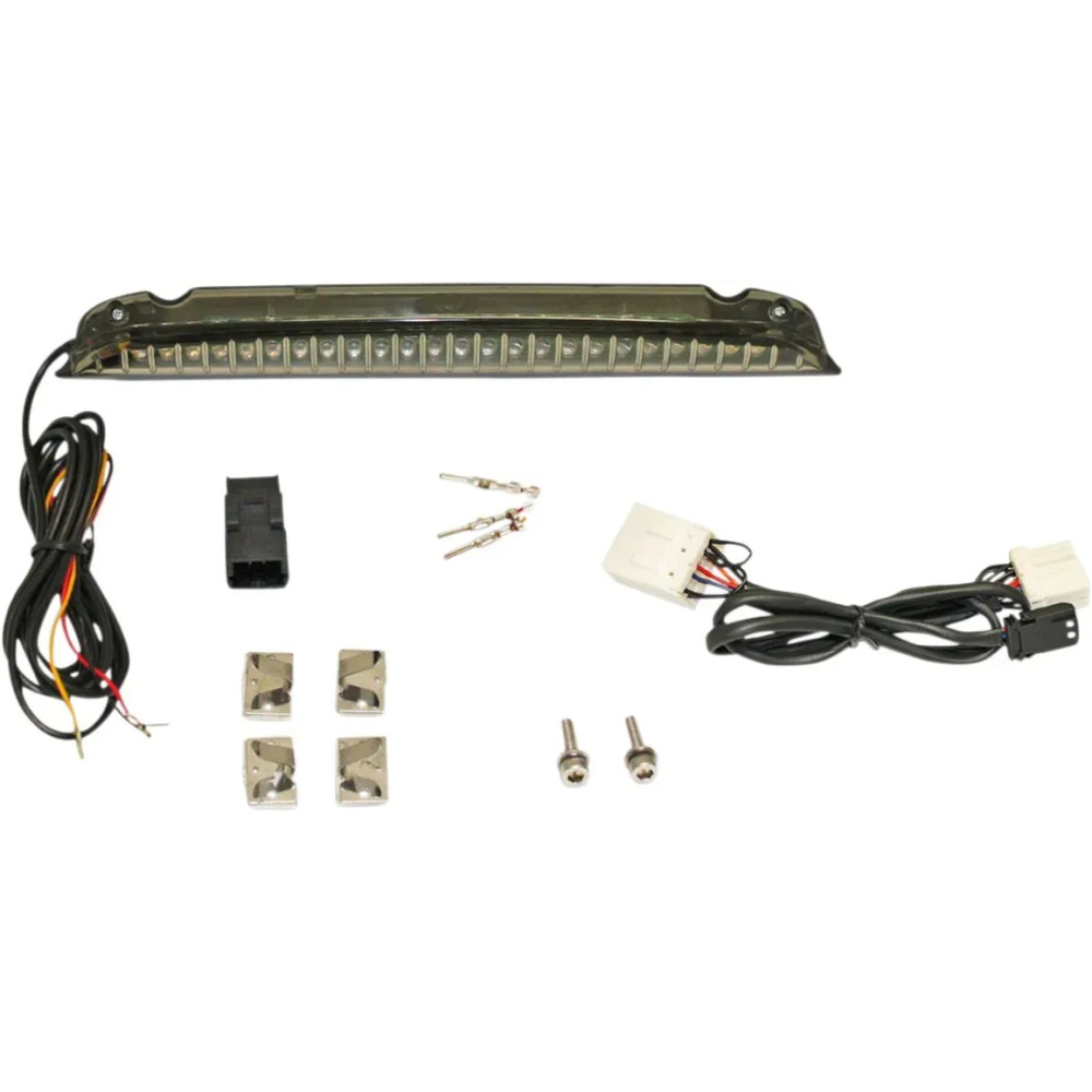 Dual-Intensity Luggage Rack LED Light Bar — Harley-Davidson®, black, smoked lens