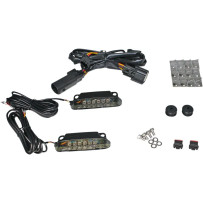 Barra de luz LED para portaequipajes — Harley-Davidson, lente ahumada