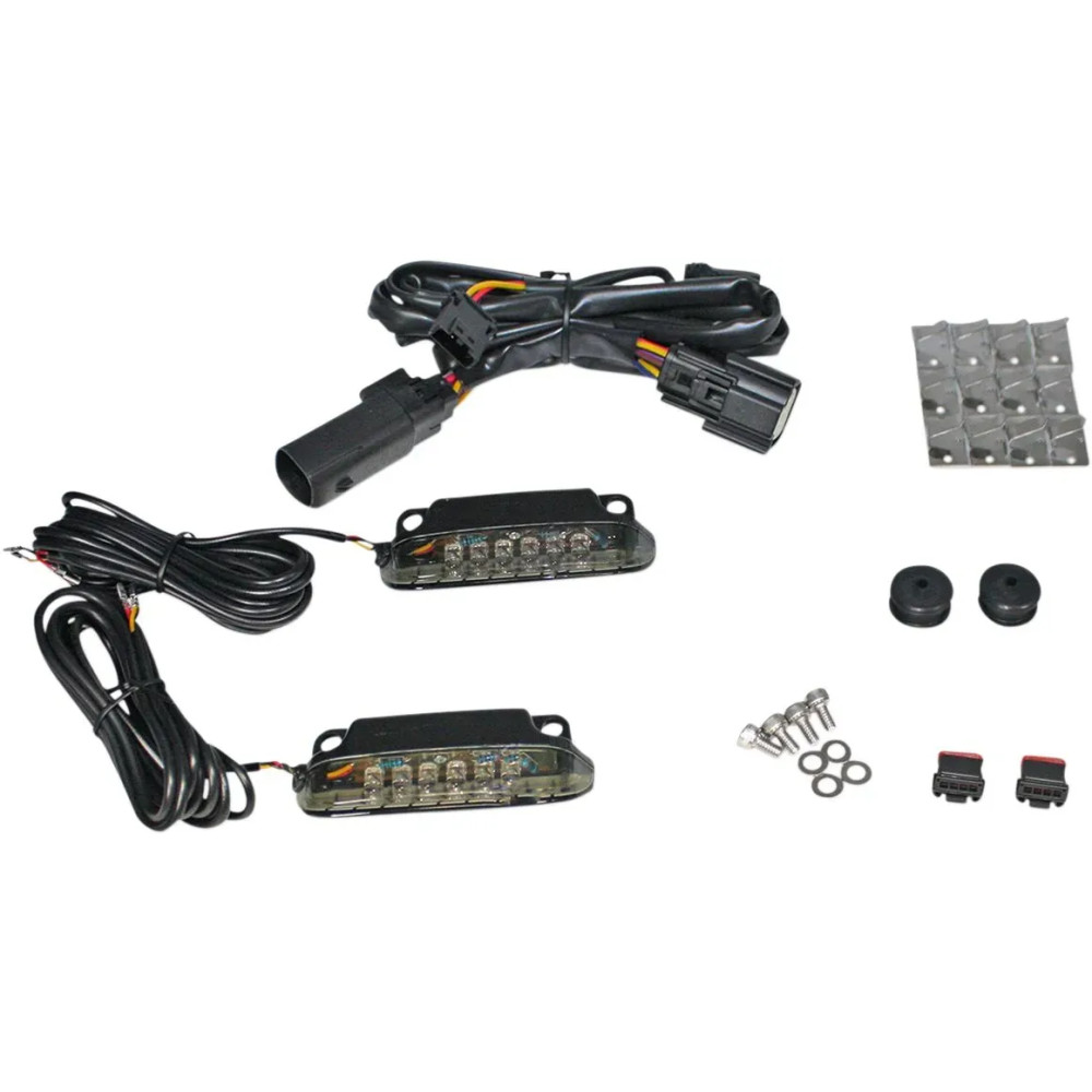 Barra de luz LED para portaequipajes — Harley-Davidson, lente ahumada
