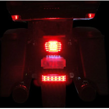 ProBEAM® Piloto trasero para punta de guardabarros — 12V, lente roja