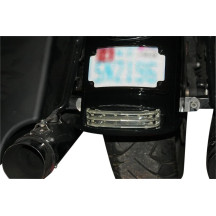 ProBEAM® luz trasera para punta de guardabarros — 12 V, lente ahumada, carcasa negra