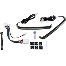 Luces de acento BAGZ™ LED de perfil bajo — 7/16" de perfil bajo, 12 V, rojo, Harley-Davidson®