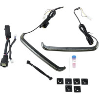 Luces de acento BAGZ™ LED de perfil bajo — 7/16 in, 12 V, Rojo