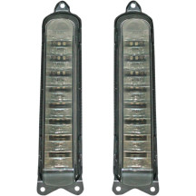 Paneles ProBEAM® LED de luz trasera para CVO™ — Par, 16 LEDs, lente ahumada, Harley-Davidson®