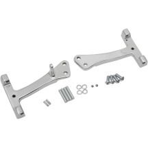 Passenger Floorboard Mount Kit — Passenger, Chrome