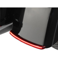 Luces LED Fender Blades® — montaje en guardabarros, para Harley‑Davidson, rojo