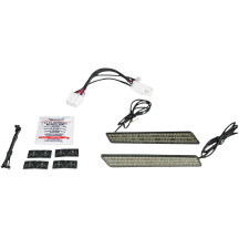 Saddlebag Latch Lights — Smoke lens, Harley-Davidson®