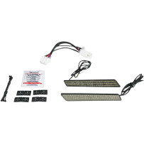 Saddlebag Latch Lights — Smoke lens, Harley-Davidson®