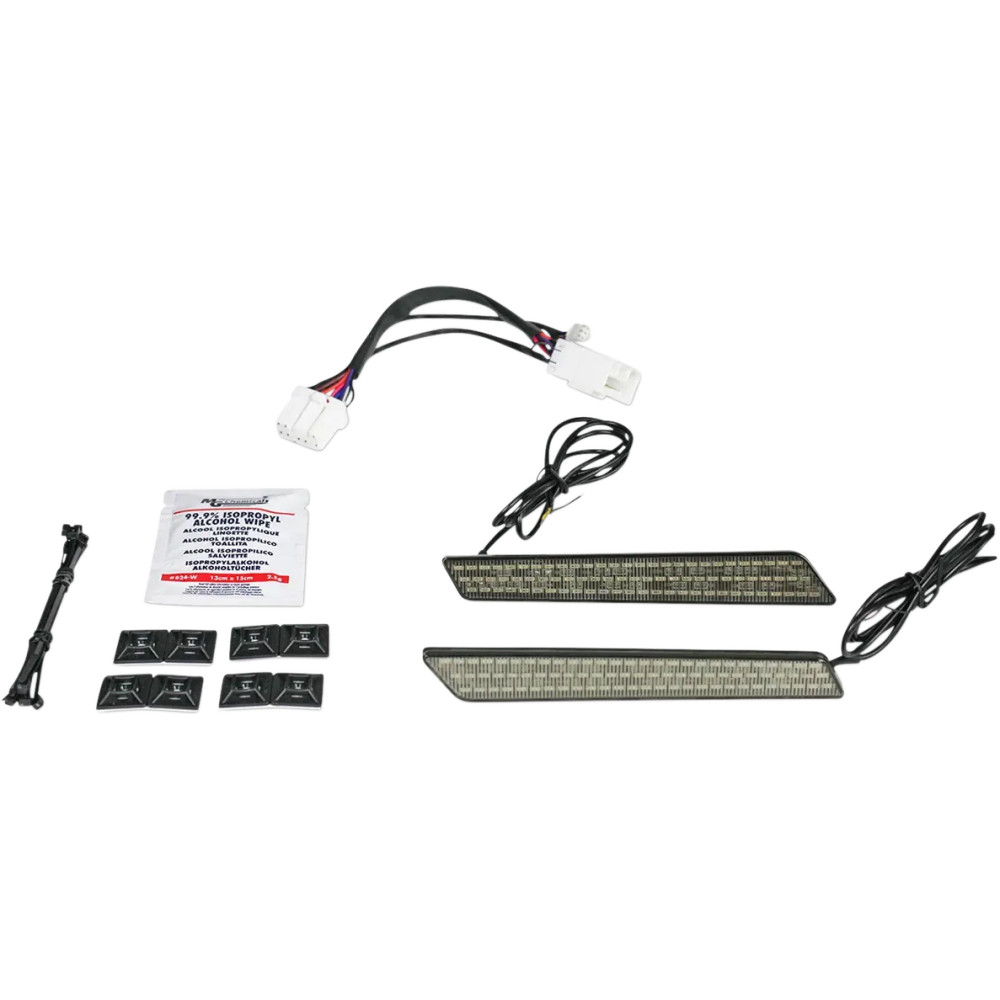 Saddlebag Latch Lights — Smoke lens, Harley-Davidson®