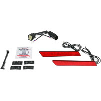 Saddlebag Latch Lights — Red, for Harley-Davidson®