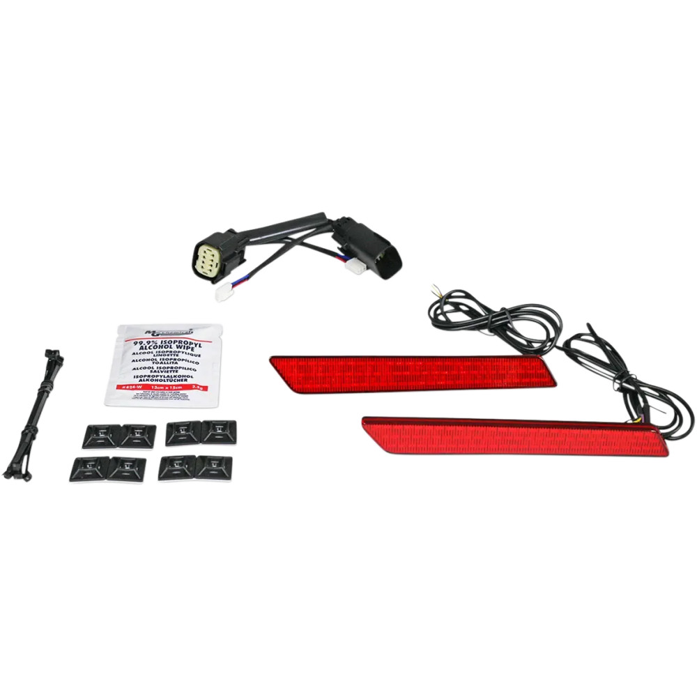 Luces para cierre de alforja — rojo, para Harley-Davidson®