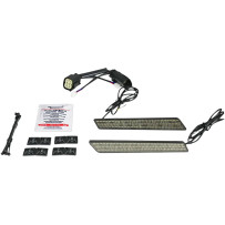 Saddlebag Latch Lights — Harley-Davidson, Smoke