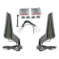 Fascia LED Panels — Left and right rear, Smoke lens