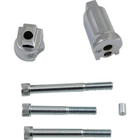 Passenger Floorboard Mount — Chrome, Pair