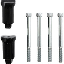 Passenger Floorboard Mount — Black, Gloss