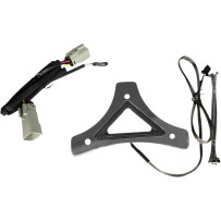 Dual Intensity Run & Brake Backrest LED Light — 100 LEDs, Red, Chrome, for Harley-Davidson®