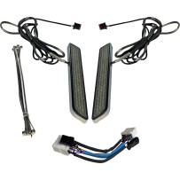 LED Front Fork Lightz™ — 12 V, pair, fork mount