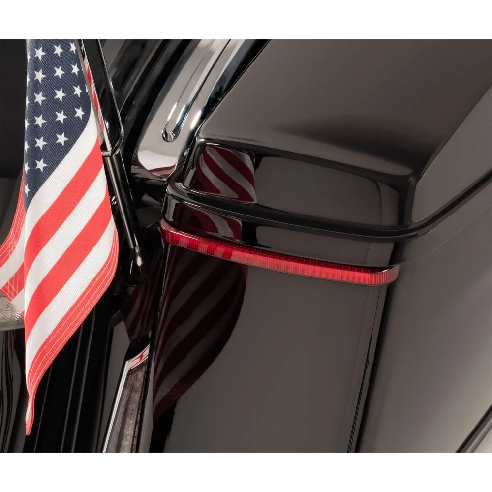 Luces de acento Bag Blades® — Harley-Davidson®, rojo, perfil bajo