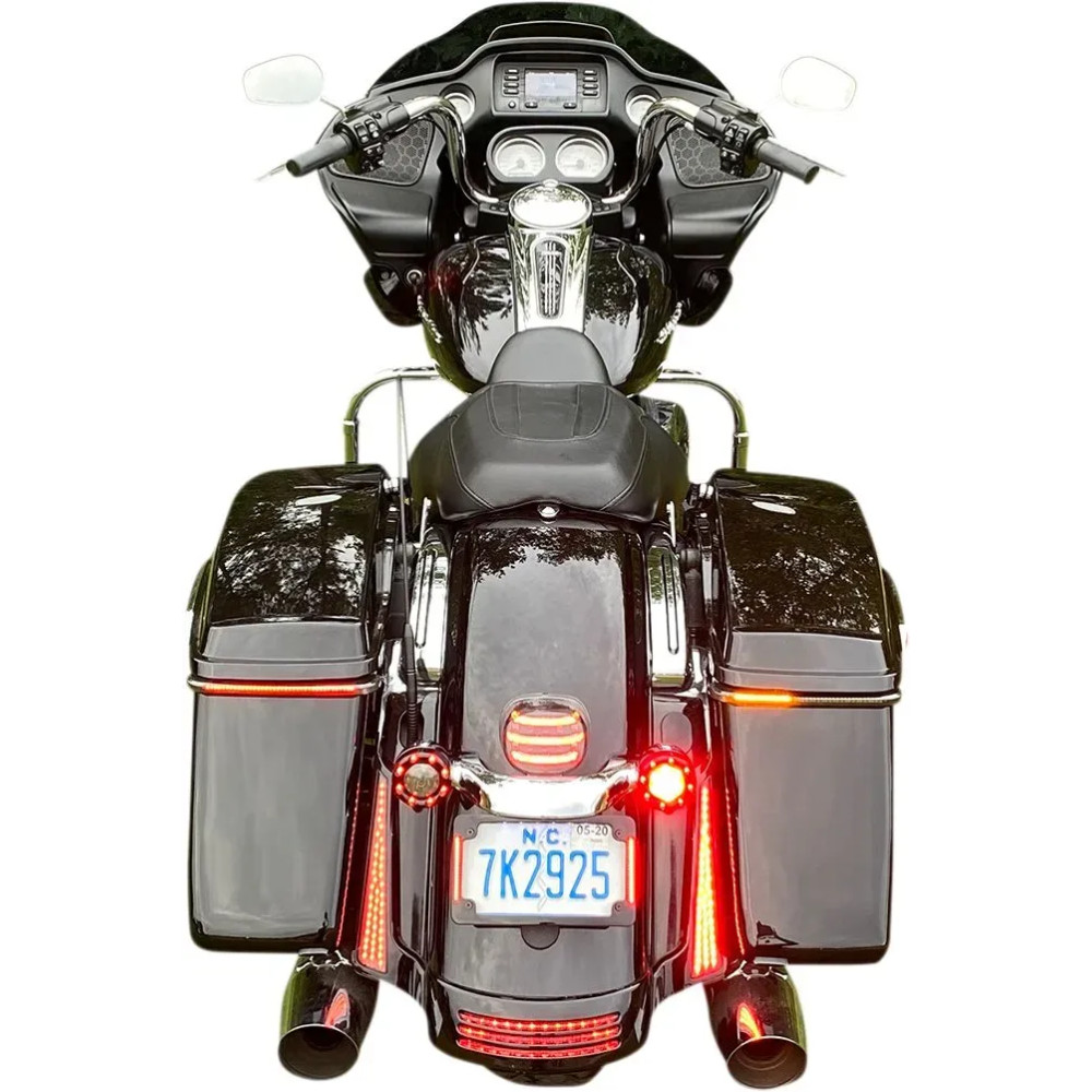 LED Low-Profile BAGZ™ Accent Lights — 12V, Amber/Red