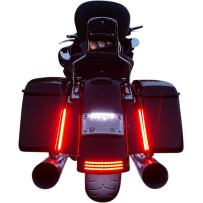 Plasma Rods™ — 8", Red, Saddlebag, Harley-Davidson®