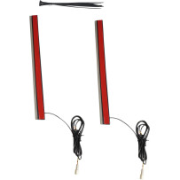 Plasma Rods™ — 12" (30.5 cm), red, for Harley-Davidson