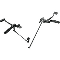 Forward Control Kit — +50.8 mm (+2") forward, black anodized