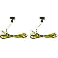 Micro Bullet LED Turn Signals — 12V–18V, Amber