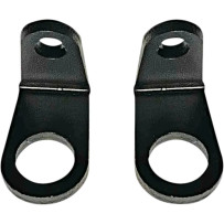 Micro Bullet Turn Signal Mounting Bracket — 3/8" bolt, black