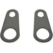 Soporte de montaje para intermitente Micro Bullet — perno 3/8", plateado