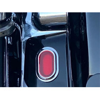 Luces PLUGZ™ para casquillo de antena — Harley-Davidson®, rojo, 40 LEDs, par