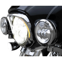 Fang® Aro de faro — Cromo, para Harley-Davidson®