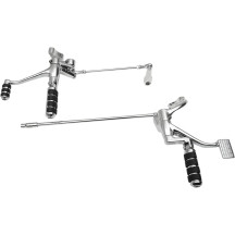 Forward Control Kit — +50.8 mm (+2") forward, Chrome