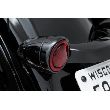 Fang® Rear Turn Signal Light Inserts — 1157, rear, red