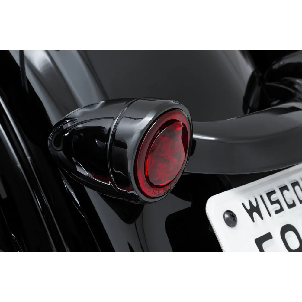 Fang® Rear Turn Signal Light Inserts — 1157, rear, red