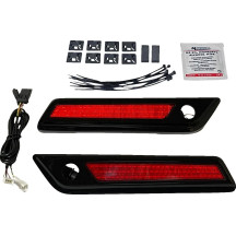 Luz LED para pestillo de alforja — Harley-Davidson®, rojo, par