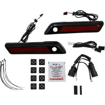 Luz LED para pestillo de alforja — Harley-Davidson®, rojo, par